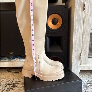 Beige Ankle Boots for Women